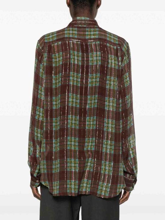 26FW 드리스 반 노튼 셔츠 107054272BUR BROWN - DRIES VAN NOTEN