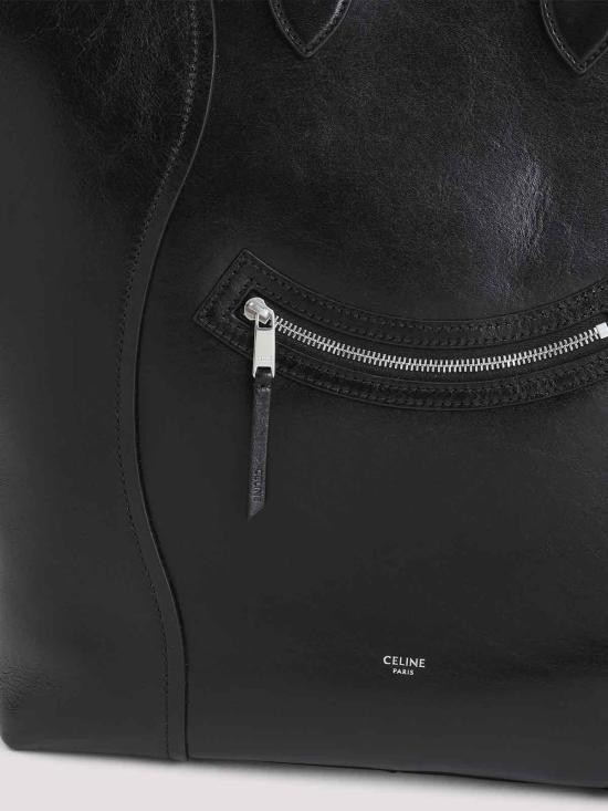 26FW 셀린느 버티컬 카바스 러기지 백 L102A330038SI BLACK - CELINE