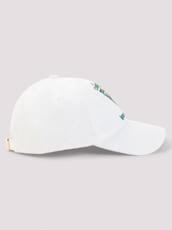 26FW 카사블랑카 볼캡 APF26HAT00205WHITE - CASABLANCA