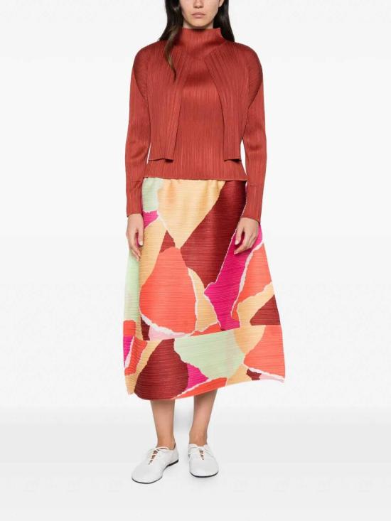 26FW 플리츠플리즈 가디건 PP68JO13249 RED - PLEATS PLEASE
