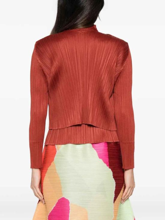 26FW 플리츠플리즈 가디건 PP68JO13249 RED - PLEATS PLEASE