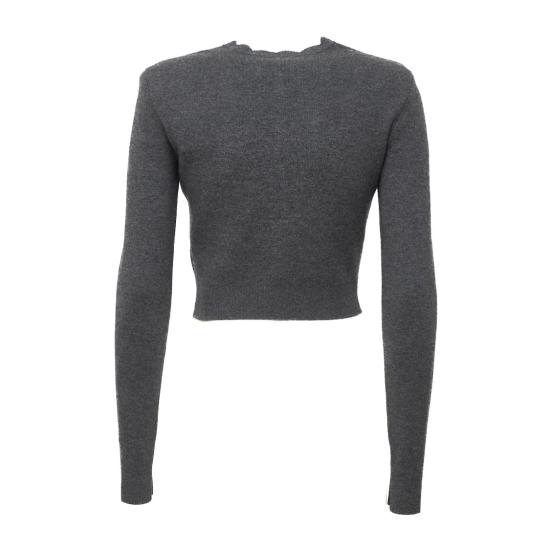 26FW 셀프 포트레이트 가디건 AW26150C GREY DOM - SELF PORTRAIT