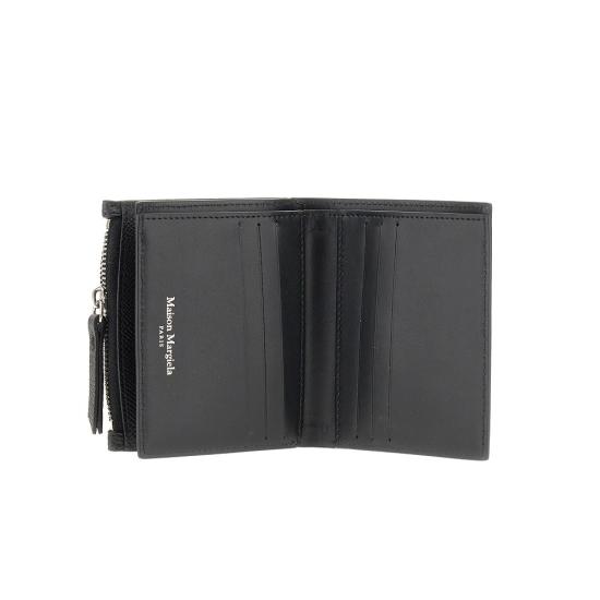 26FW 마르지엘라 지퍼 지갑 지퍼 지갑 SA1UI0020P4745 Black - MAISON MARGIELA