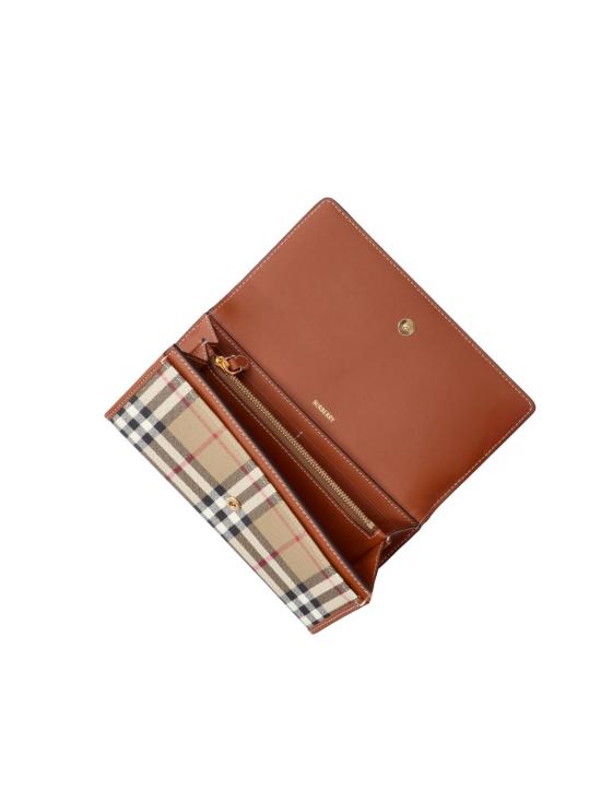 26FW 버버리 체크 장지갑 8109799 A9534 BEIGE - BURBERRY