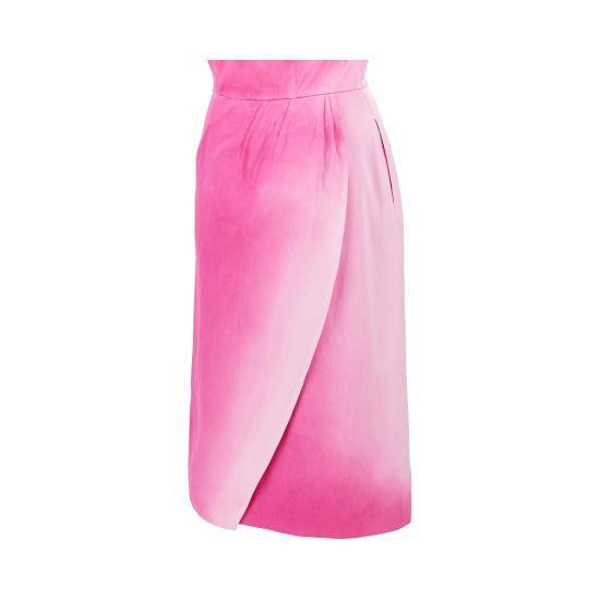 26FW 프라다 워시드 듀체스 드레스 P3T48XSOOO6668 Pink - PRADA