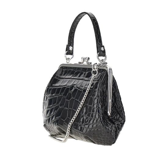 26FW 비비안웨스트우드 그래니 프레임 퍼스 4B010007W L0098 Black - VIVIENNE WESTWOOD