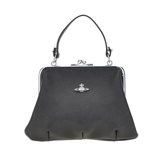 26FW 비비안웨스트우드 그래니 프레임 퍼스 4B010007W S0021 Black
