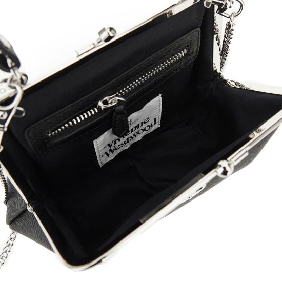 26FW 비비안웨스트우드 그래니 프레임 퍼스 4B010007W S0021 Black - VIVIENNE WESTWOOD