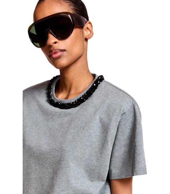 26FW 에센셜앤트워프 긴팔 티셔츠 KARDINAL ST30 XS Grey - ESSENTIEL ANTWERP