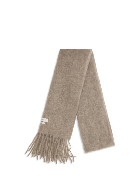 26FW 자크뮈스 프린지 울 스카프 ACU00572DOT4032 193 TAUPE DOM - JACQUEMUS