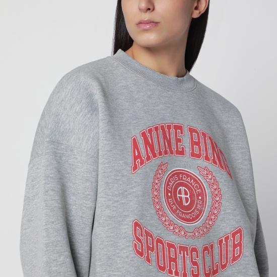 26FW 애니빙 긴팔 티셔츠 A 08 12980CO Grey - ANINE BING