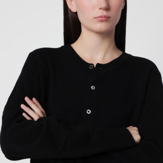 26FW 던스트 긴팔 티셔츠 UDSW6C101WO Black - DUNST