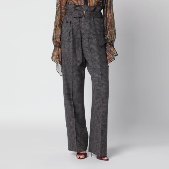 26FW 에트로 팬츠 WREA009899TT21B Grey