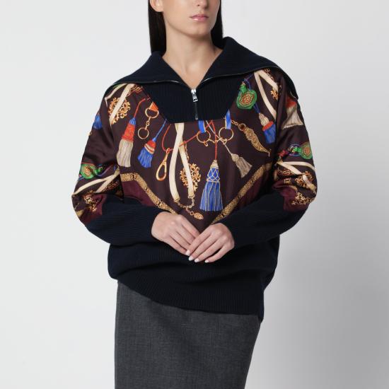 26FW 에트로 긴팔 티셔츠 WRKF0020AK1FV Multicolor