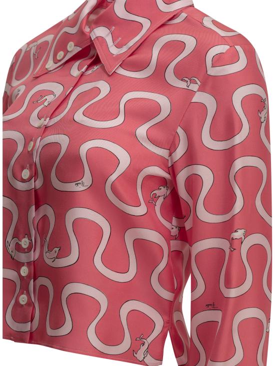 26FW 에밀리오푸치 셔츠 6URJ166U821037 PINK - EMILIO PUCCI