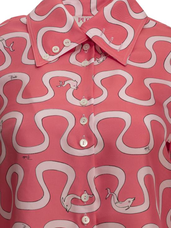 26FW 에밀리오푸치 셔츠 6URJ166U821037 PINK - EMILIO PUCCI
