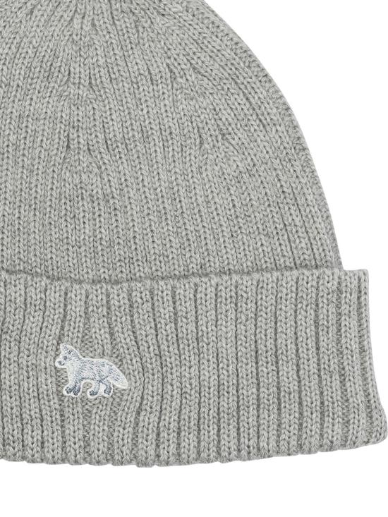 26FW 메종키츠네 베이비 폭스 비니 PW06102KT1022H120 GREY - MAISON KITSUNE