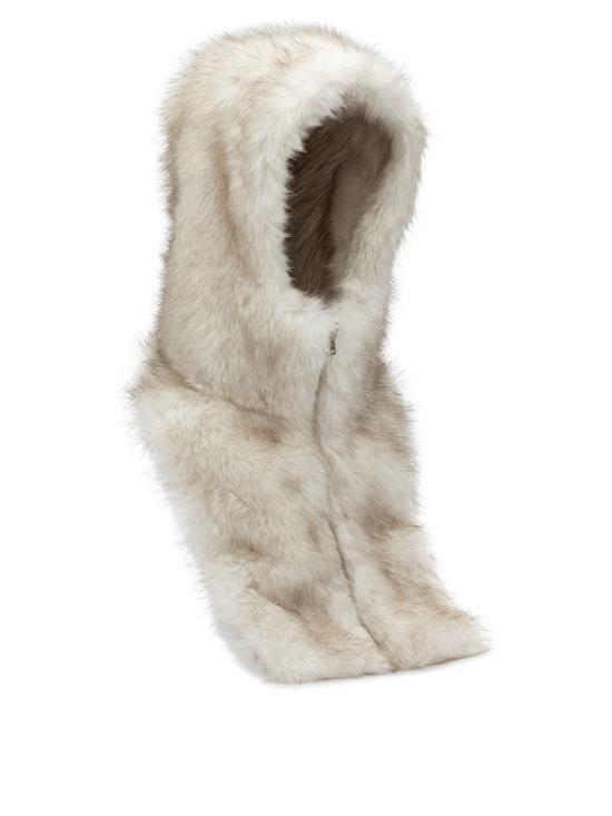 26FW 에르노 퍼 후드 머플러 워머 SCP00041D129081100 BEIGE - HERNO