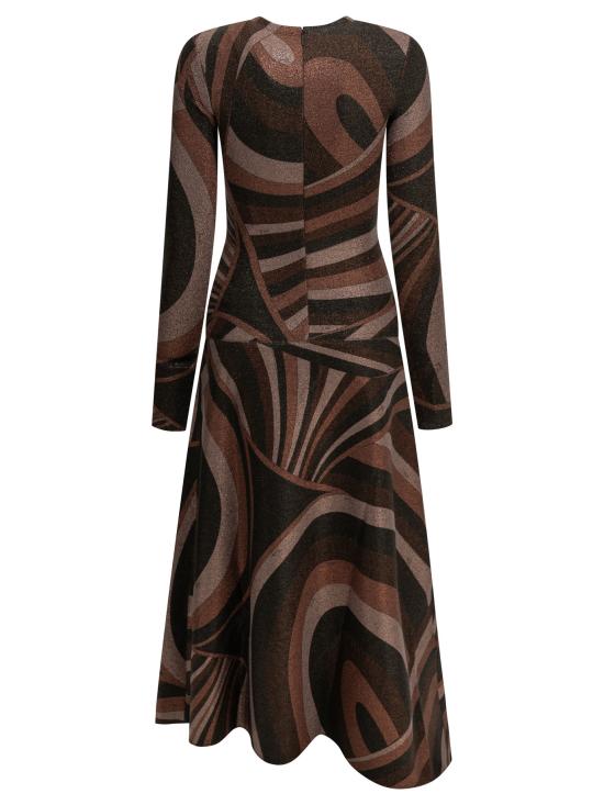 26FW 에밀리오푸치 미디 원피스 6UJI066U867011 BORDEAUX - EMILIO PUCCI
