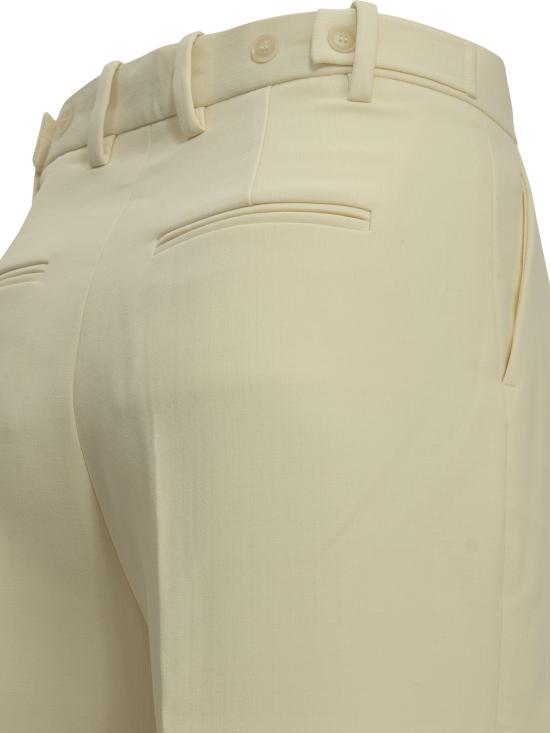 26FW 알마다 라벨 스트레이트 팬츠 5314CREAM WHITE - ALMADA LABEL