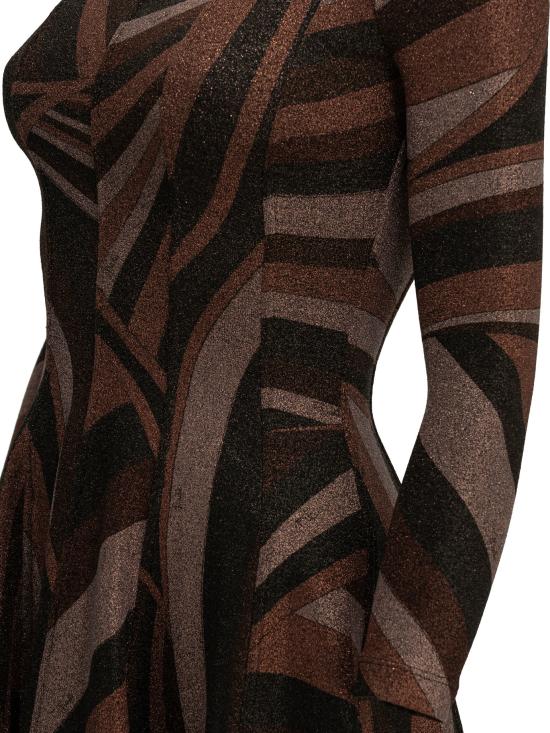 26FW 에밀리오푸치 미디 원피스 6UJG106U867011 BORDEAUX - EMILIO PUCCI