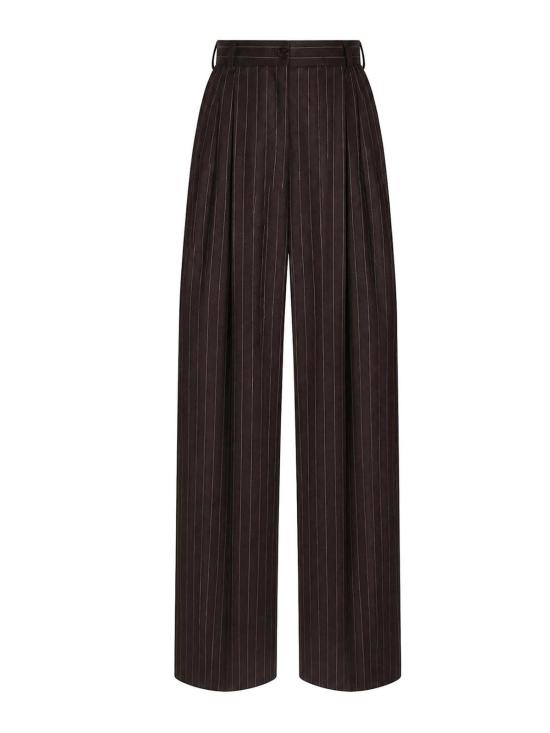 26FW 돌체앤가바나 스트레이트 팬츠 FTC3MTFRBC0S8053 BROWN