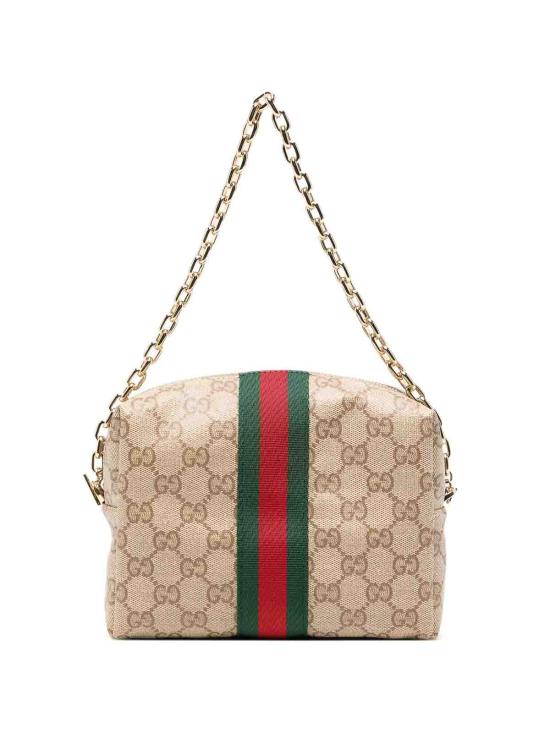 26FW 구찌 웹 미니 캔버스 카메라백 A006XFFAF8R8547 BEIGE - GUCCI