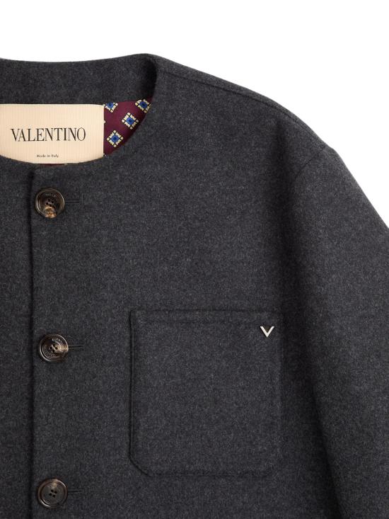 26FW 발렌티노 가라바니 가디건 9V0CJH49BP2 080 GREY - VALENTINO GARAVANI