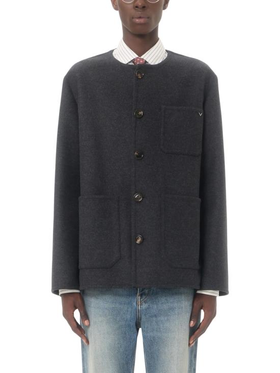 26FW 발렌티노 가라바니 가디건 9V0CJH49BP2 080 GREY - VALENTINO GARAVANI