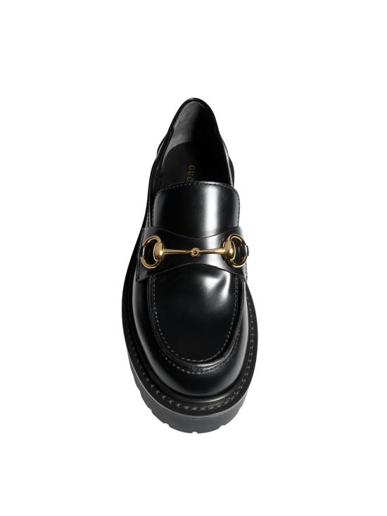 26FW 구찌 홀스빗 러그 솔 로퍼 A0067VAAGKV 1000 BLACK - GUCCI