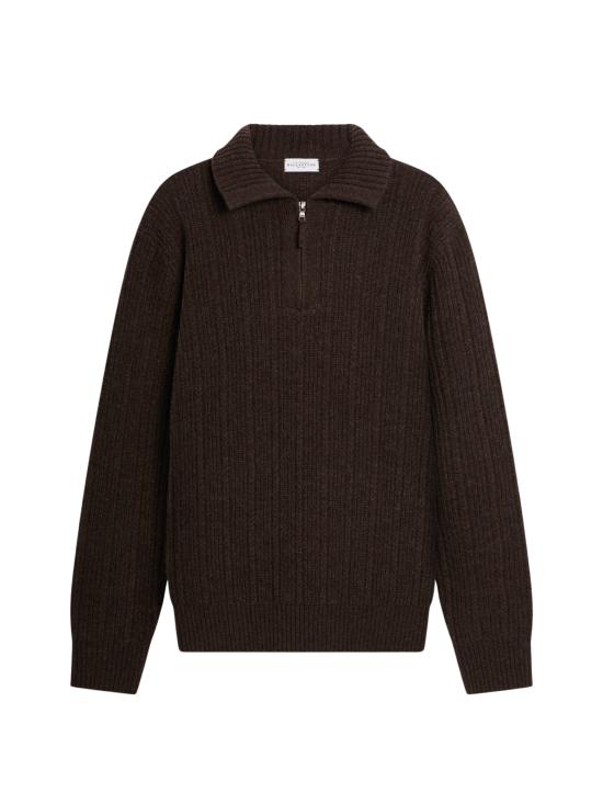 26FW 발렌타인 집업 니트 B2W2617W030 14724 BROWN