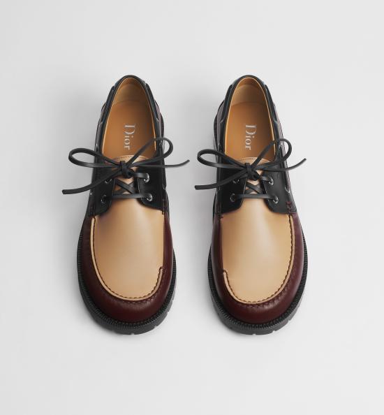 26FW 디올 로퍼 3LO240ACF BURGUNDY MULTICOLOUR - DIOR
