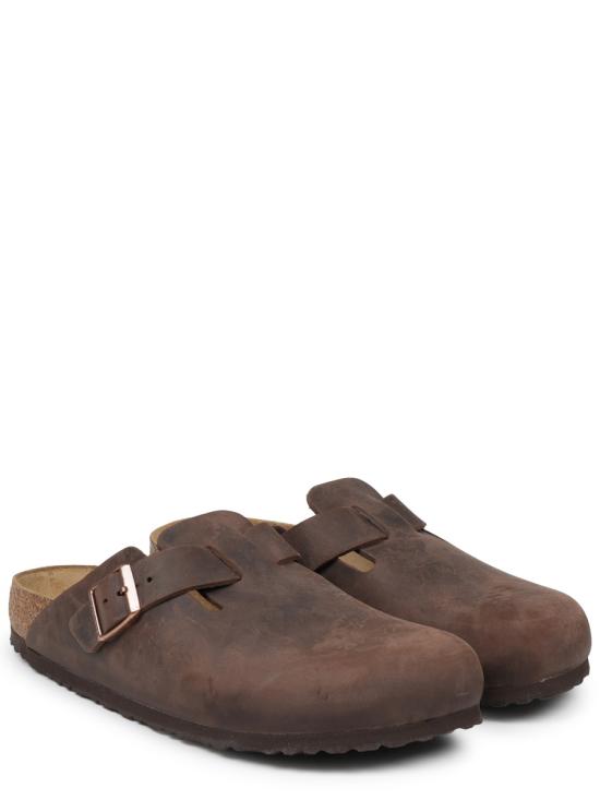 26FW 버켄스탁 보스턴 소프트 풋베드 오일드 레더 159713 HABANA BROWN - BIRKENSTOCK