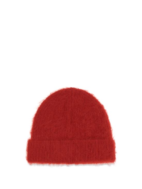 26FW 세퍼 비니 FW26FUZZYBEANIERED RED ALPACA