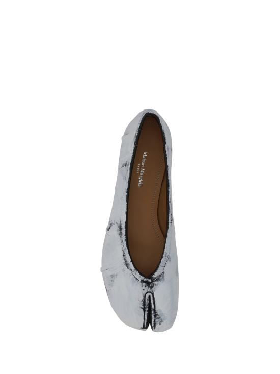 26FW MM6 메종마르지엘라 플랫 슈즈 S58WZ0127P4162H1532 BLACK WHITE - MM6 MAISON MARGIELA
