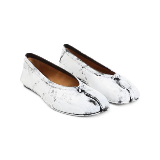 26FW MM6 메종마르지엘라 플랫 슈즈 S58WZ0127P4162H1532 BLACK WHITE - MM6 MAISON MARGIELA