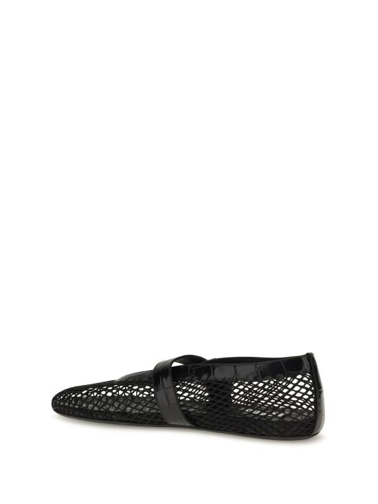 26FW 알라이아 플랫 슈즈 AA3A069I294999 NOIR - ALAIA