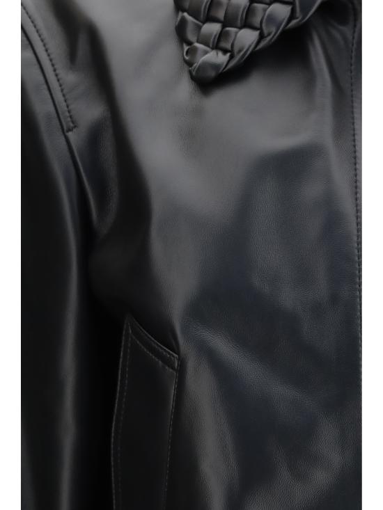26FW 보테가베네타 셔츠 A00A16V70W01010 DOUBLE BLACK - BOTTEGA VENETA