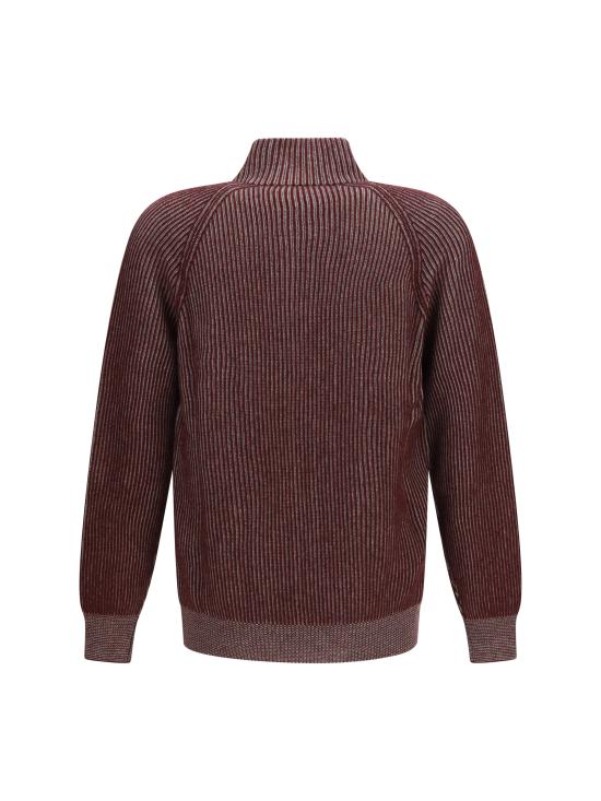 26FW 브루넬로 쿠치넬리 캐시미어 가디건 M22700506CNH22 BORGOGNA ROCCIA - BRUNELLO CUCINELLI