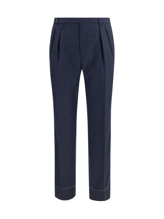 26FW 브리오니 스트레이트 팬츠 RP3I0LOEA374100 NAVY