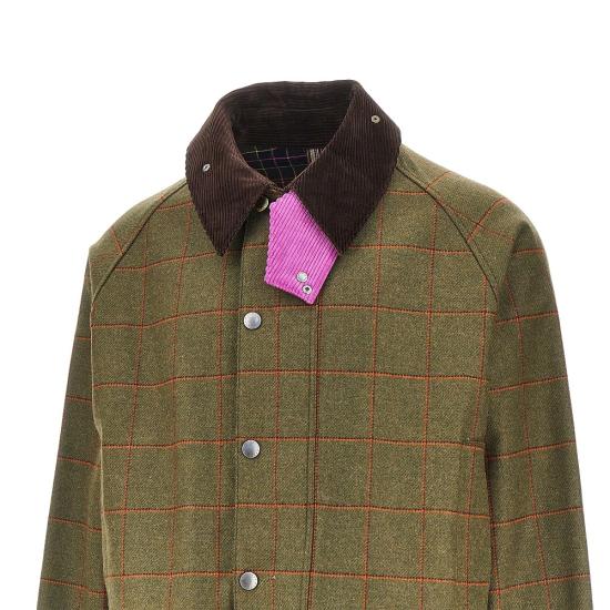 26FW 바버 자켓 MWO0319OL72 OLIVE WINDOW PANE - BARBOUR