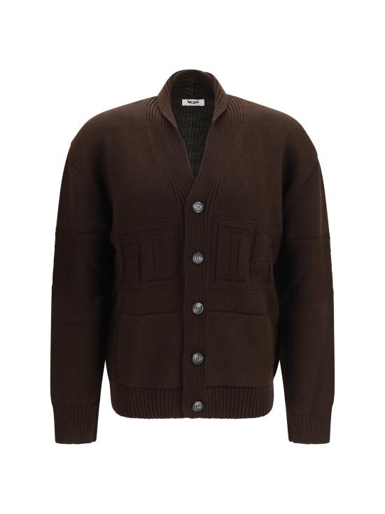 26FW 지씨디에스 가디건 C2MWQF154K155392M TURKISH COFFEE BROWN