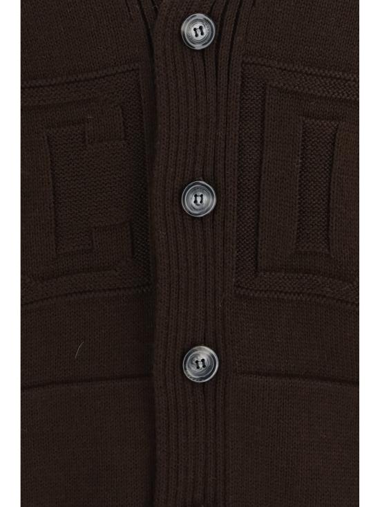 26FW 지씨디에스 가디건 C2MWQF154K155392M TURKISH COFFEE BROWN - GCDS