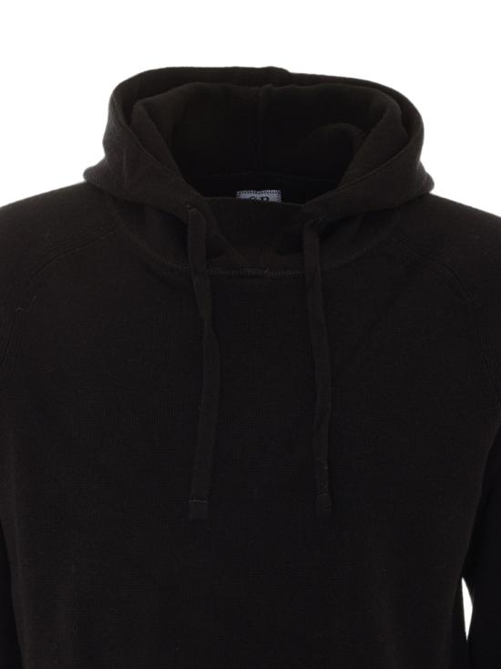 26FW 씨피 컴퍼니 램스울 렌즈 니트 후드 스웨터 21CMKN098A110149A 999 BLACK - C.P. COMPANY