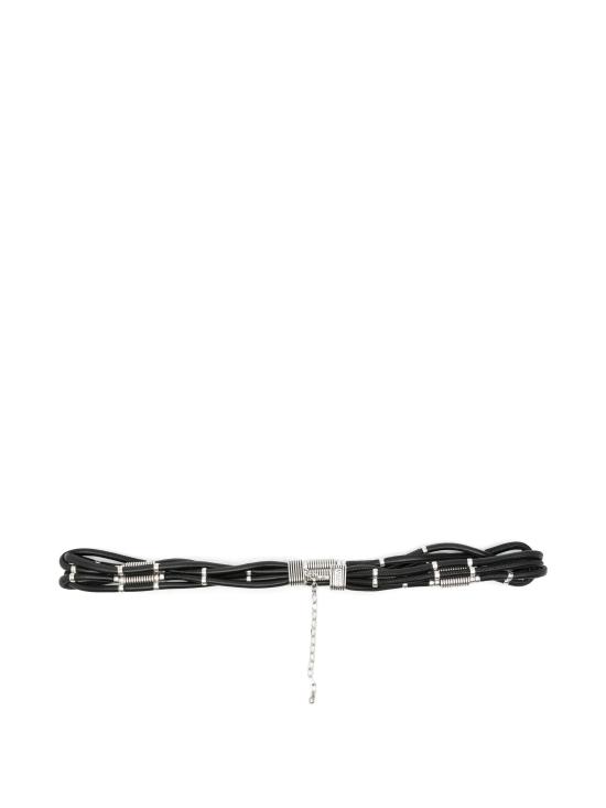 26FW 이자벨마랑 슬림 벨트 CE456BFAD3A04A BKSI BLACK SILVER - ISABEL MARANT