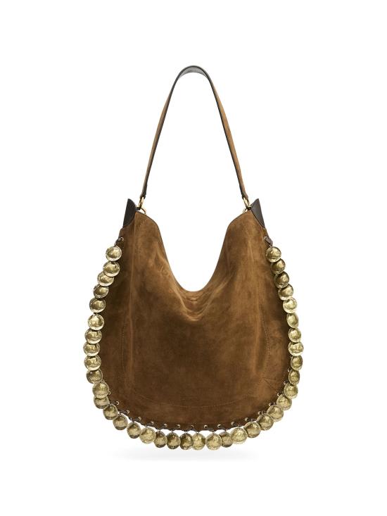 26SS 이자벨마랑 오스칸 스웨이드 숄더백 PP0200FHD2C16M 50BZ BRONZE - ISABEL MARANT