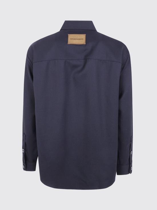 26FW 엠포리오 아르마니 셔츠 EM006535AF27877 UC001 Black - EMPORIO ARMANI