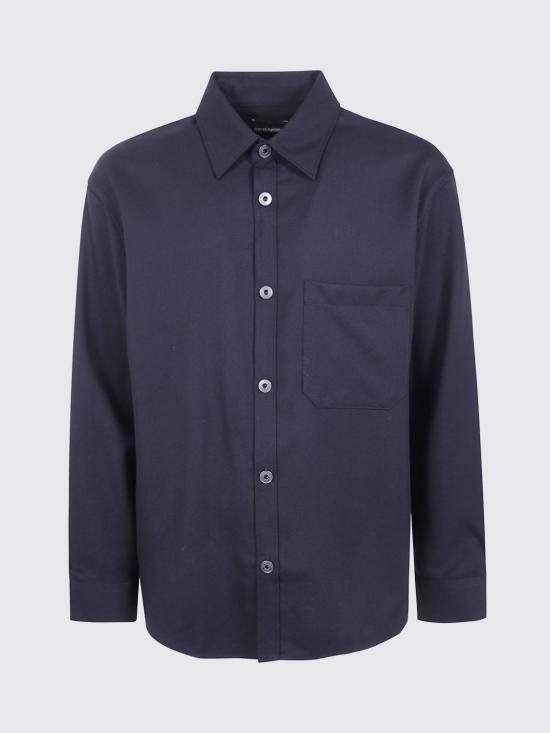 26FW 엠포리오 아르마니 셔츠 EM006535AF27877 UC001 Black - EMPORIO ARMANI