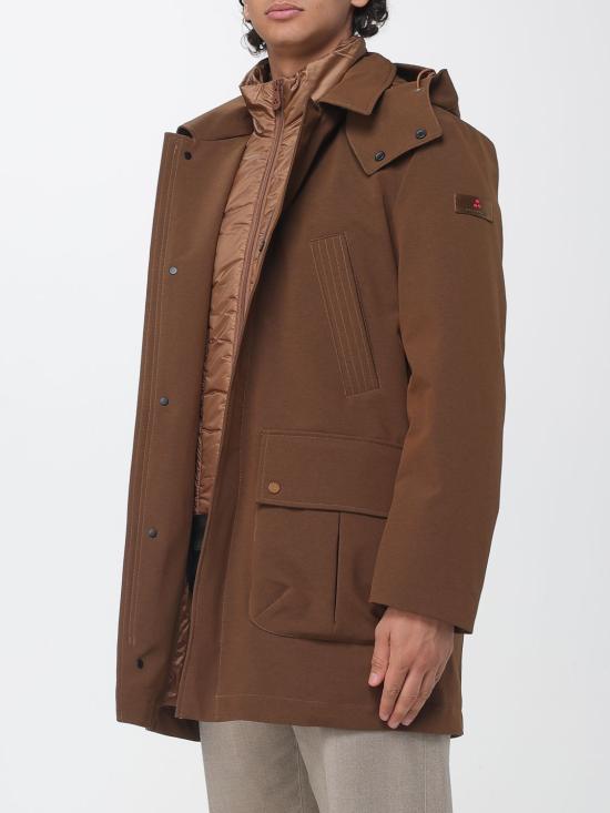 26FW 페트레이 코트 PEU597601192051 987 Walnut - PEUTEREY