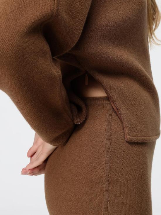 26FW 막스마라 터틀넥 2621366153600 002 Brown - MAX MARA